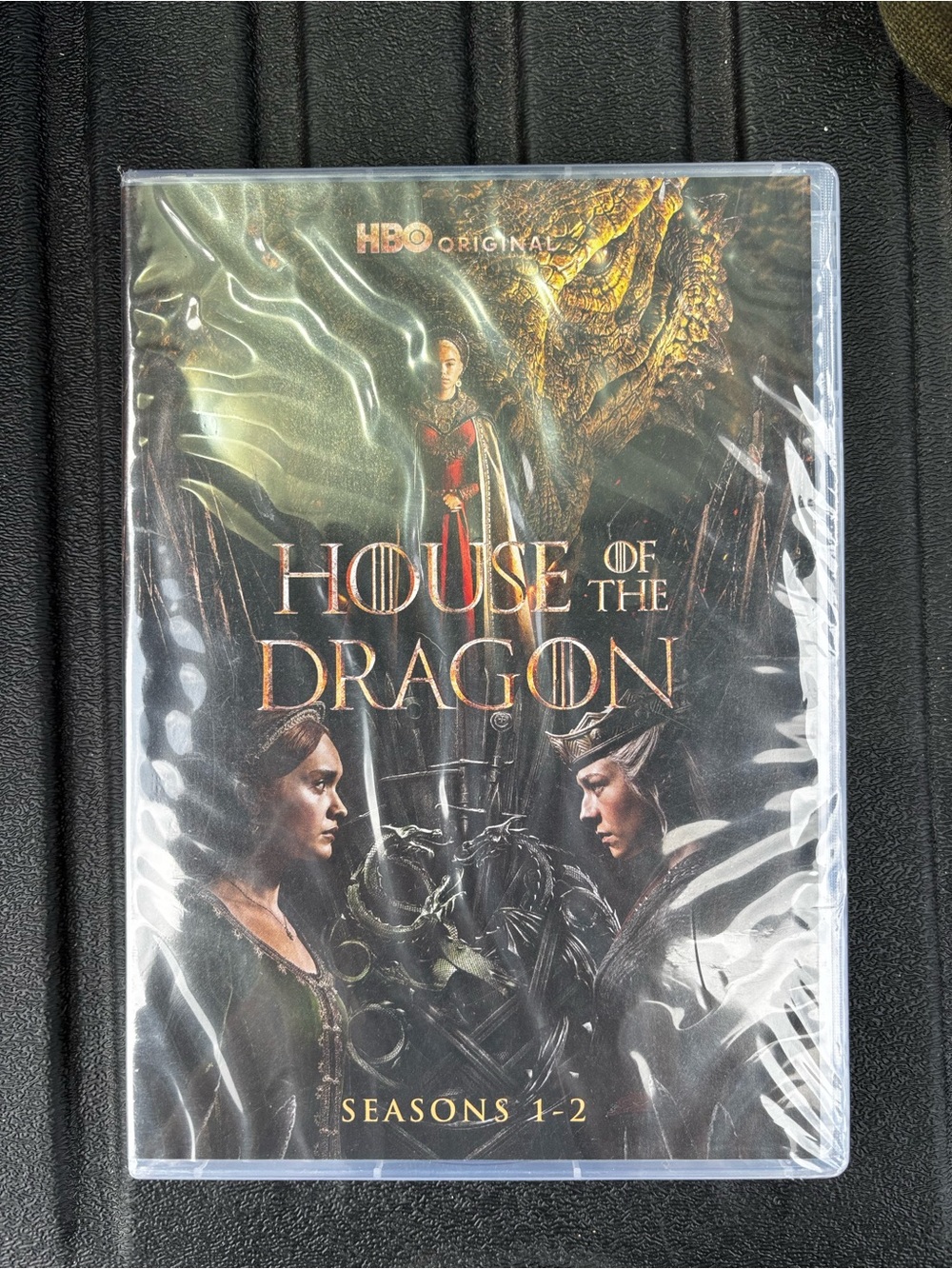 HBO House of the Dragon Seasons 1-2 DVD - Black